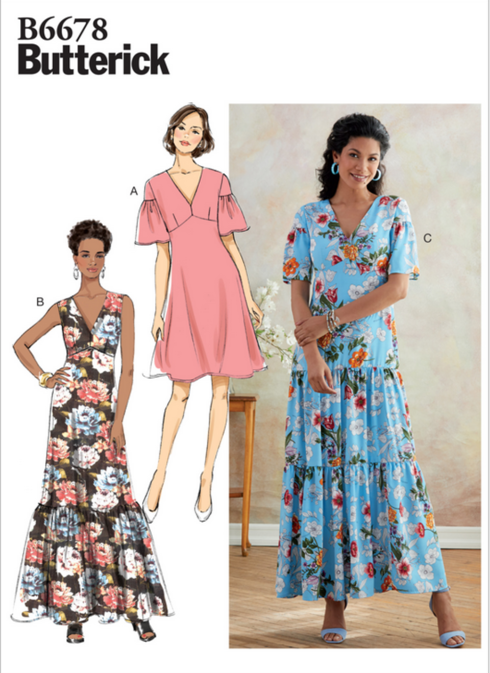 Butterick 6678 - Unlined Dress
