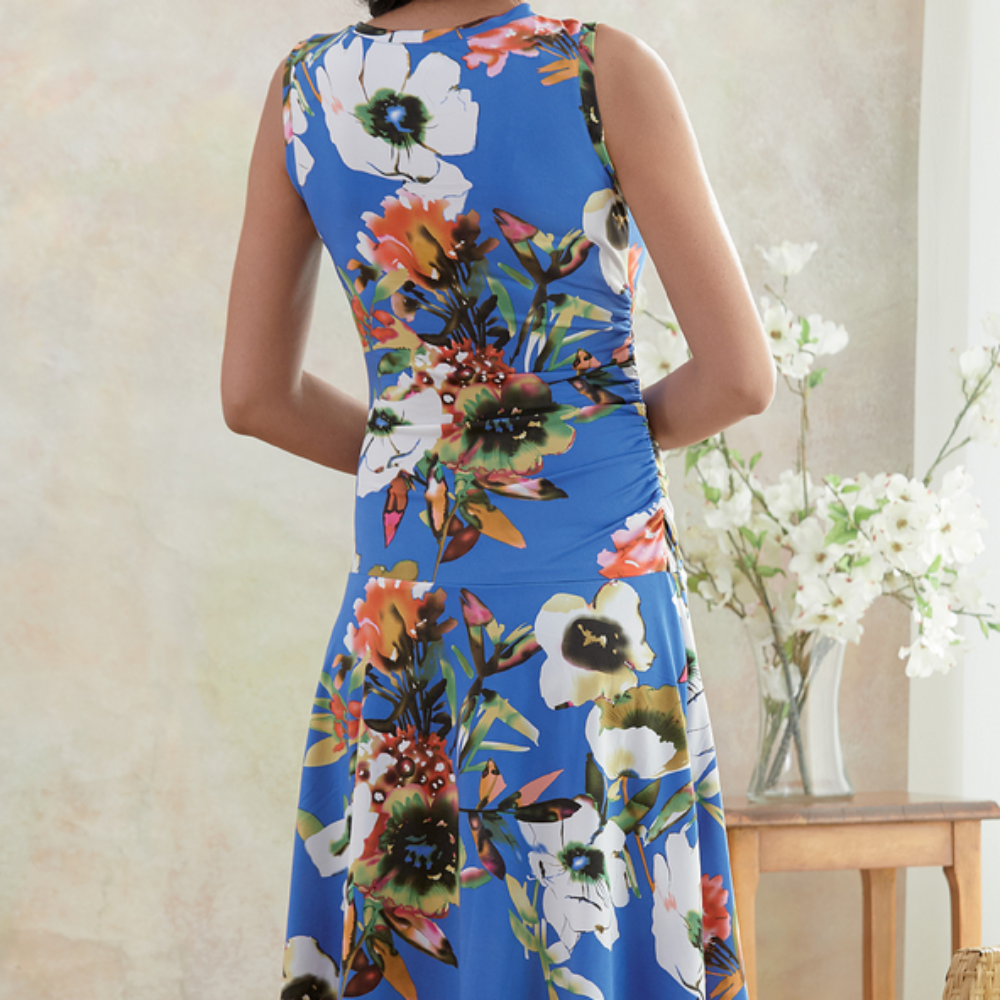 Flared clearance hem dress