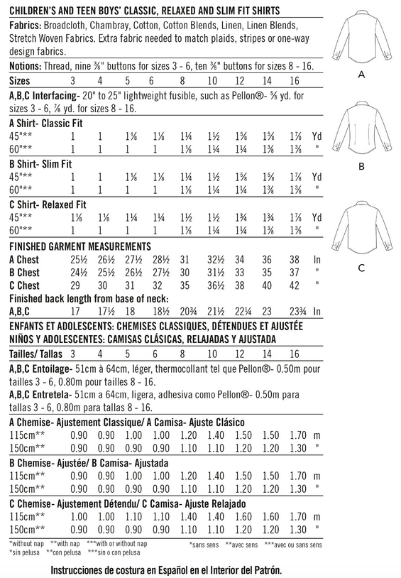 Simplicity Boys' 9056 - Boys Shirts