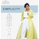 Simplicity 9114 - Dress Jacket, Top and Trousers by Mimi G