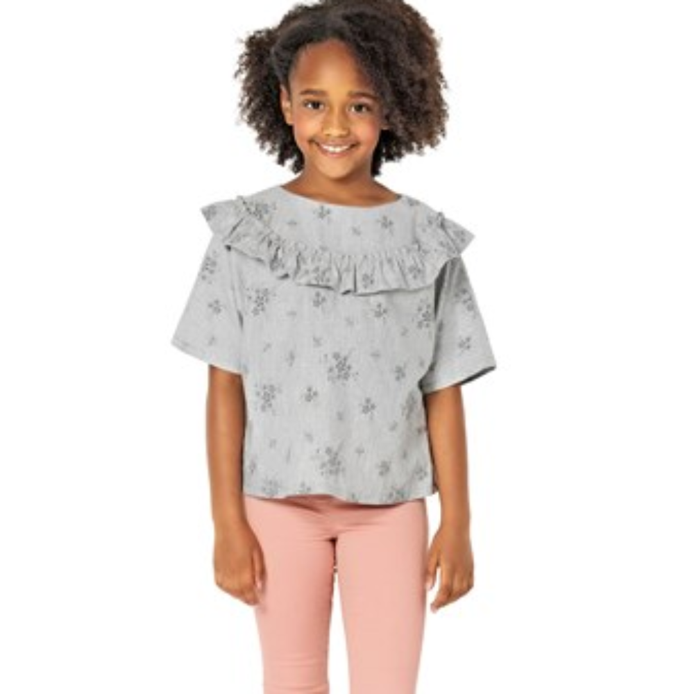 Burda Kids 9303 - Girl's Tops