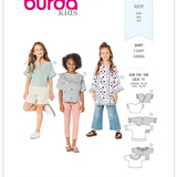 Burda Kids 9303 - Girl's Tops