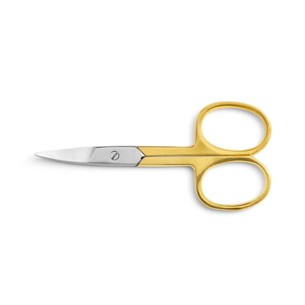 SEAMS Beauty, Nail Scissors with leather pouch 