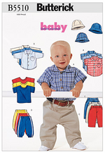 Butterick Baby 5510 - Baby & Child's Full Set