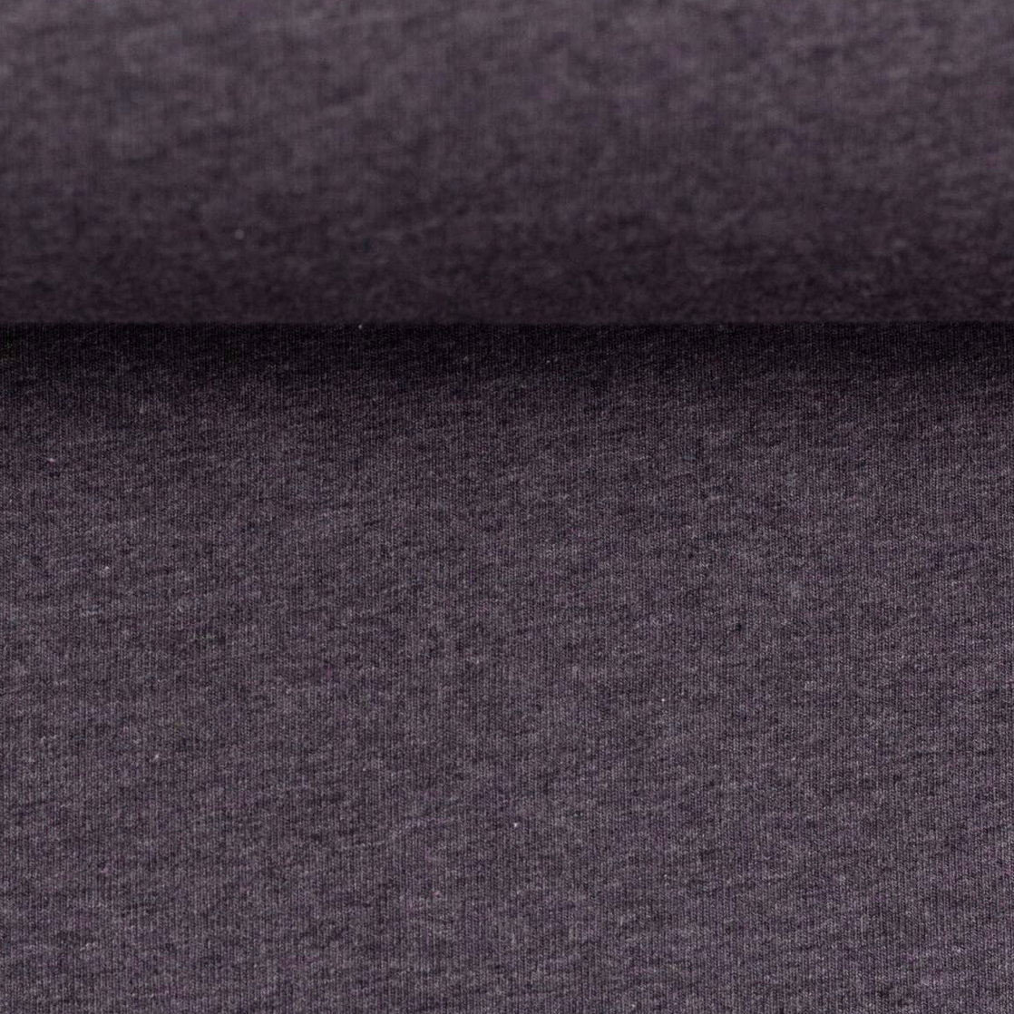 Melange Cotton Jersey - Purple