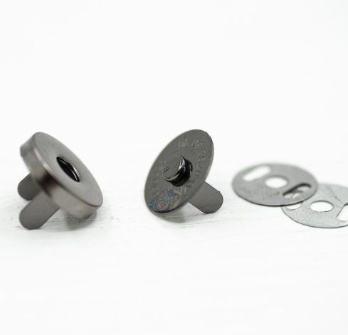 Magnetic Bag Clasp 18mm - Gunmetal