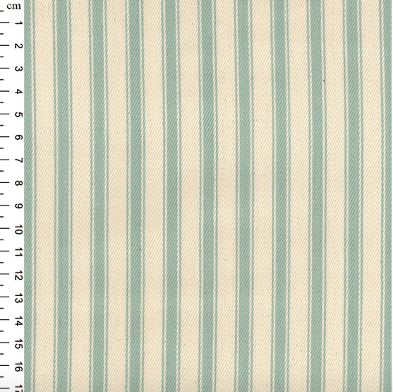 Cotton Ticking - Duck Egg Blue