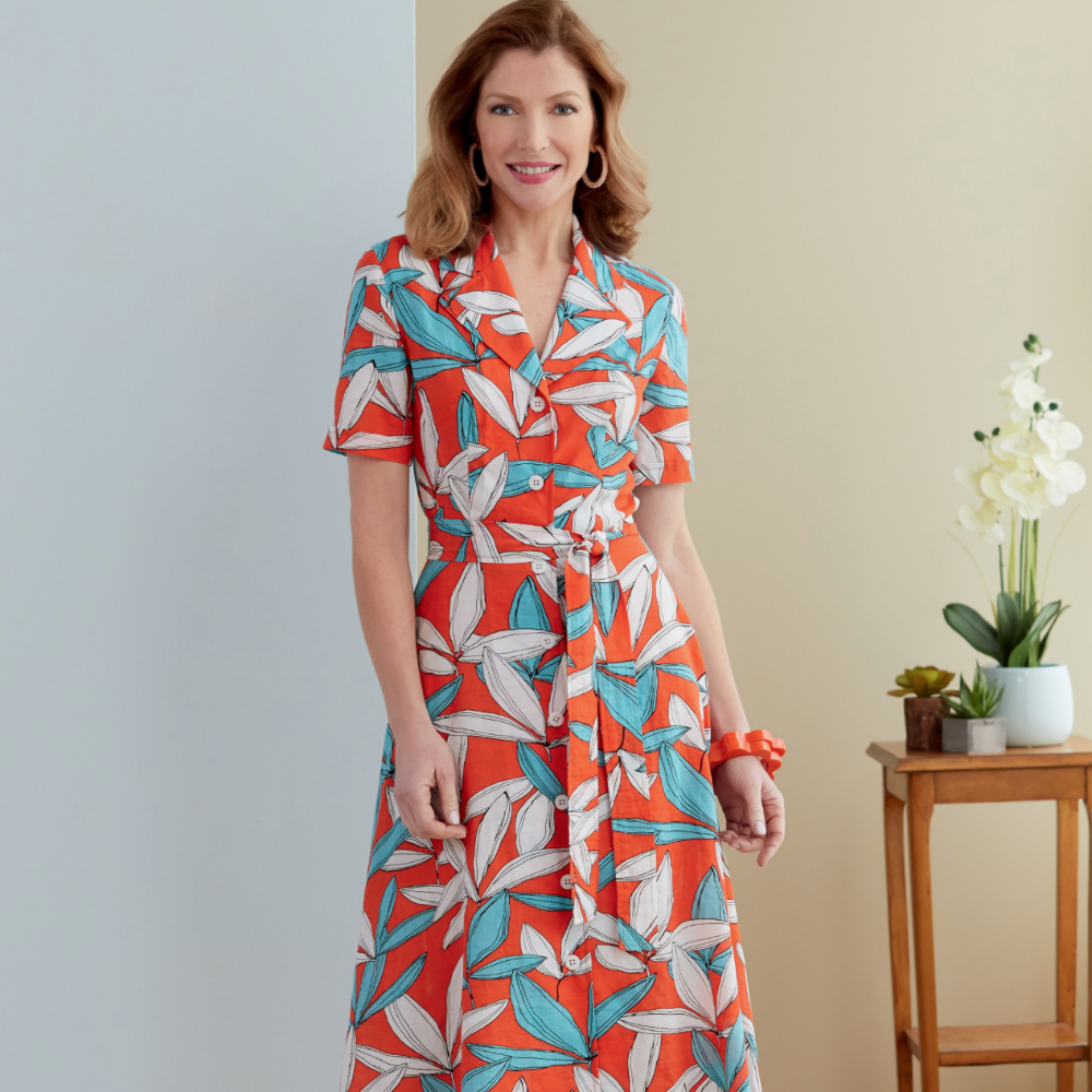 Butterick 6762 - Misses' Dress with Belt