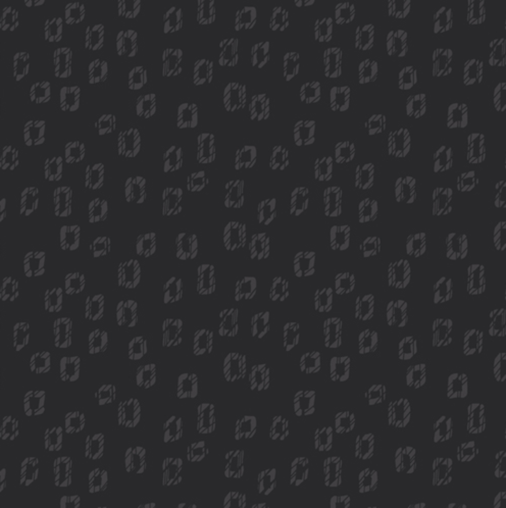 Printed Cotton Poplin - Art Gallery Fabrics - Duality Fusion - Woodblock Black