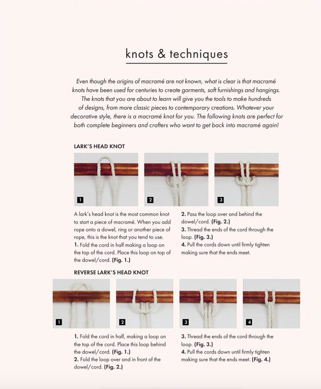 Modern Macrame Style