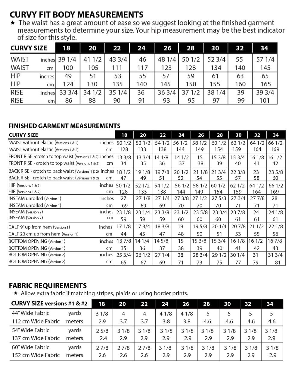 Sew House Seven - Free Range Slacks - Sizes 4-38