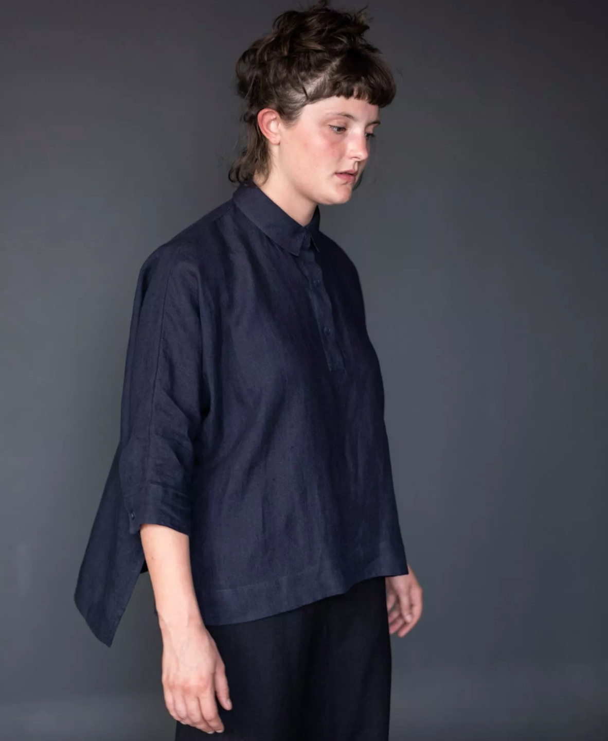 Weekend Workshop: Half Placket Shirt with Stand-Up Collar
