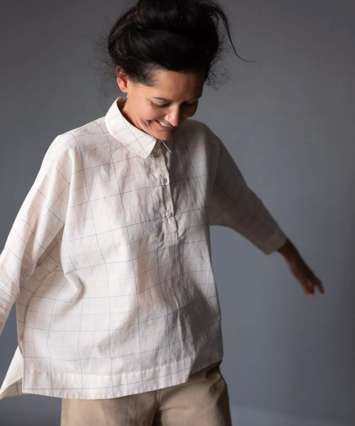 Weekend Workshop: Half Placket Shirt with Stand-Up Collar