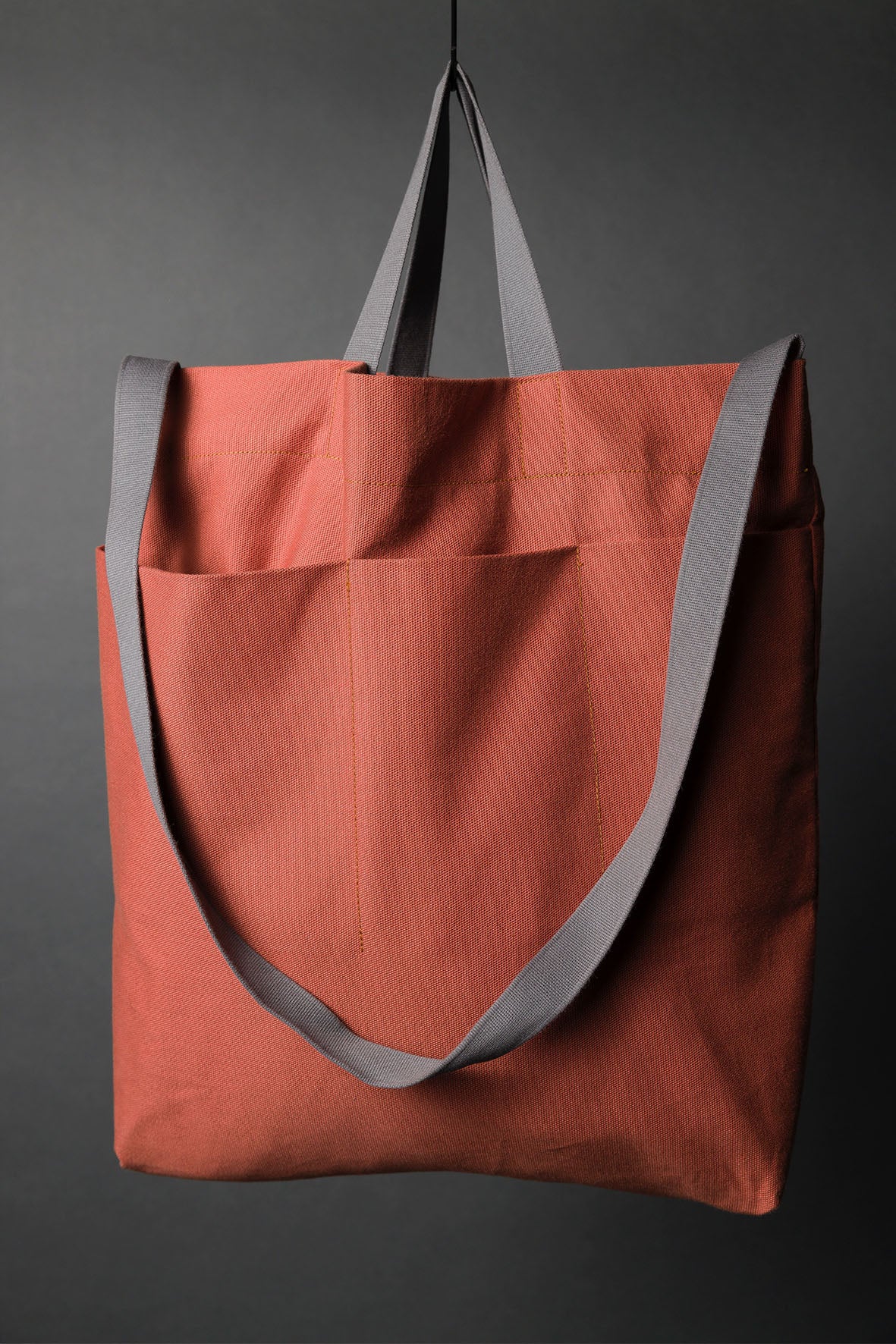 Organic Cotton Canvas - Sienna