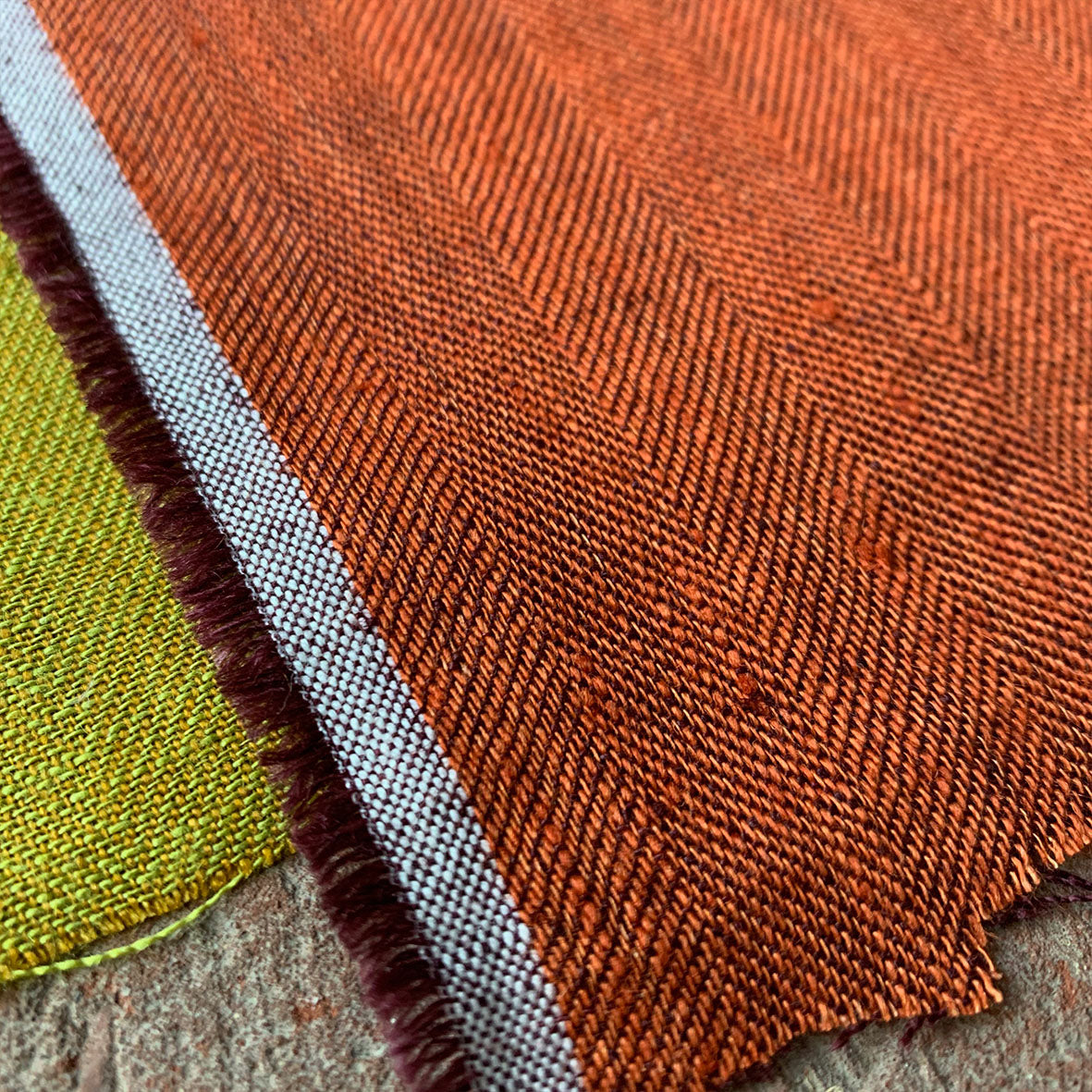 European Herringbone Linen - Snape