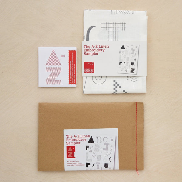 Stitch School - A-Z Embroidery Sampler