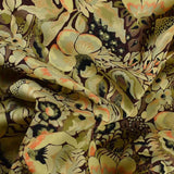 Luxury Printed Cotton Lawn - Capri - Brown
