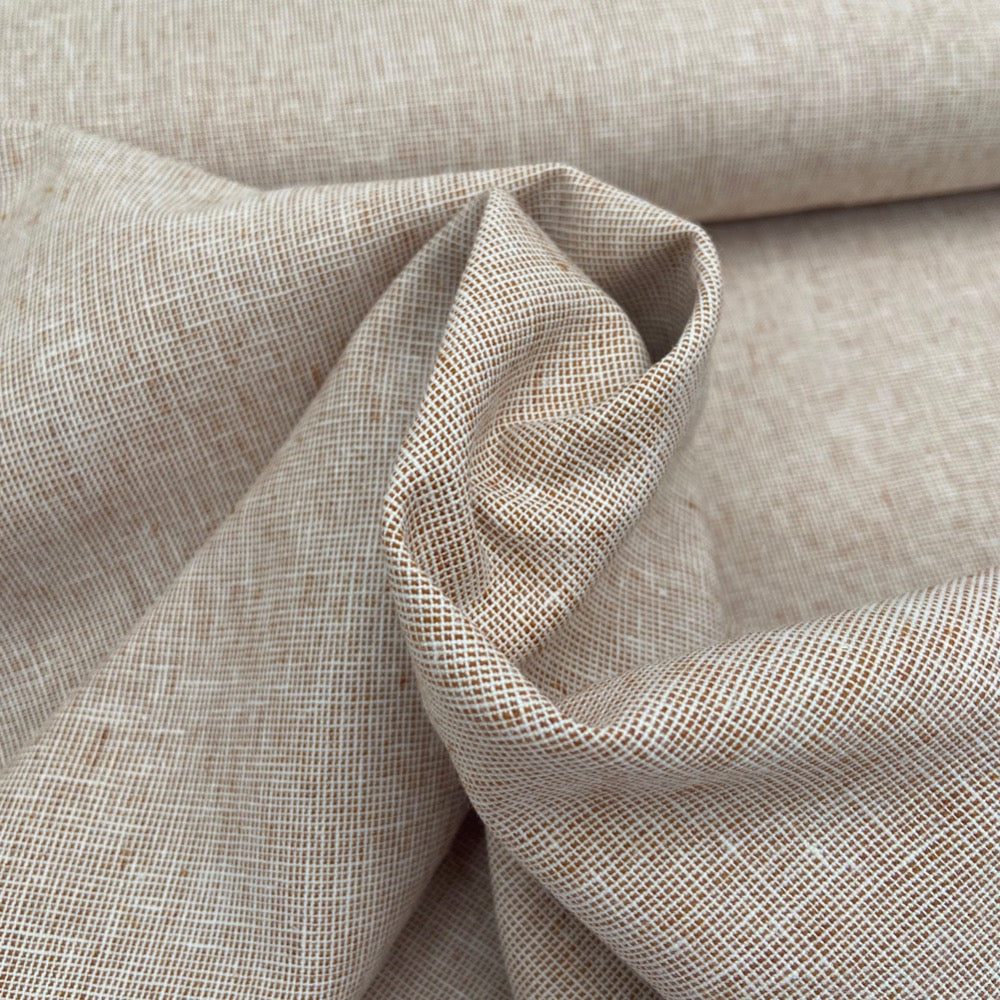 Essex Linen Mix Homespun - Taupe