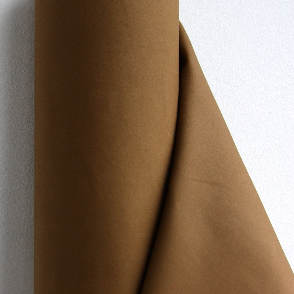 Oil Cloth - 8oz Dry Wax Cotton - Tobacco