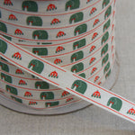 Yeon Lee's Zoo Elephant Ribbon - By The Metre