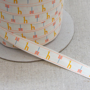 Yeon Lee's Zoo Giraffe Ribbon - By The Metre