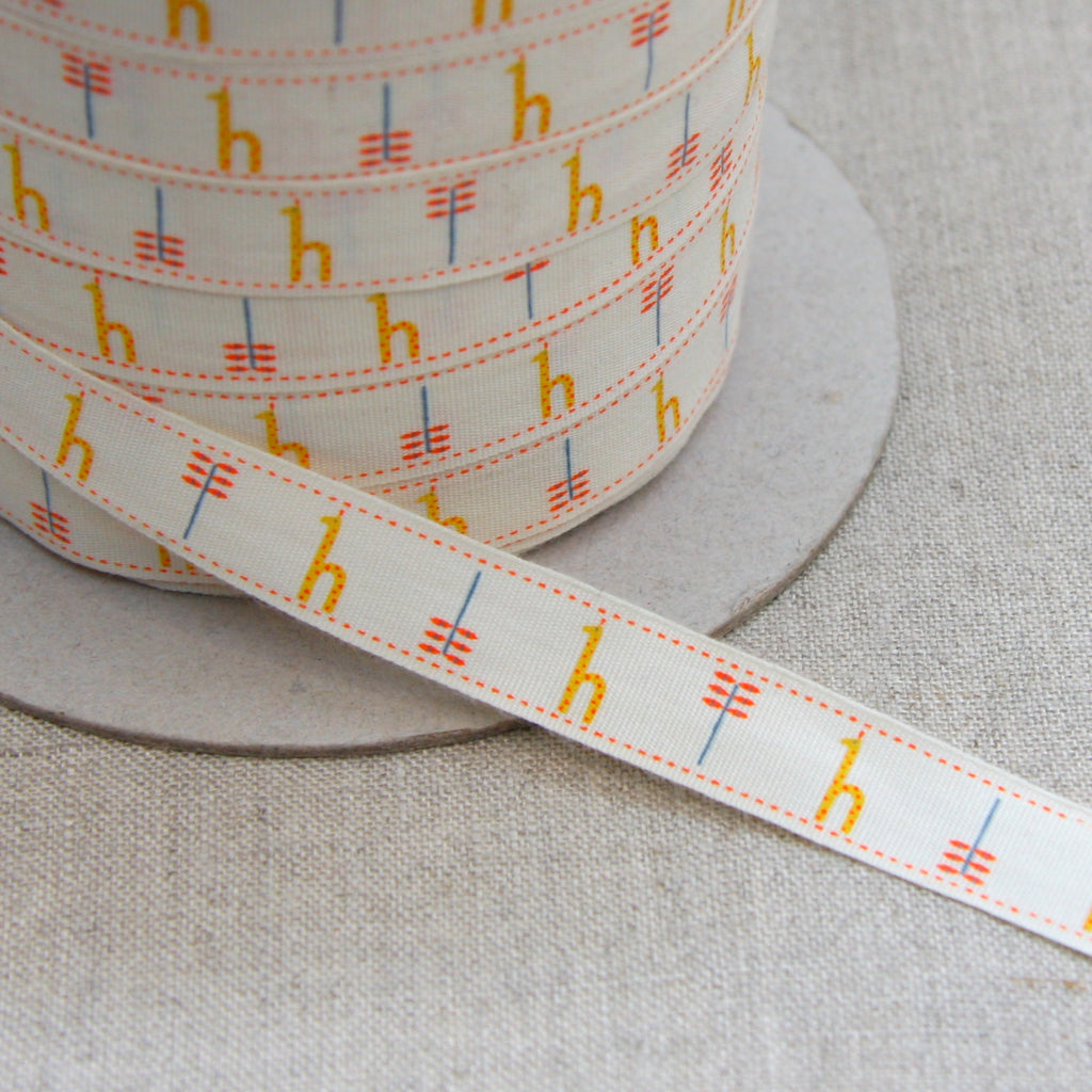 Yeon Lee Yeon's Zoo Printed Cotton Ribbon - Giraffe | Ribbons and Trims ...