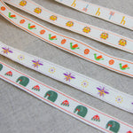 Yeon Lee's Zoo Elephant Ribbon - By The Metre
