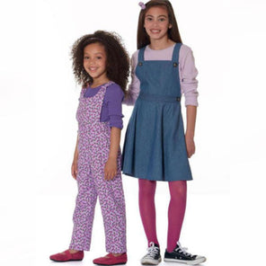 McCall's Girl's 7459 - Dungarees and Overalls