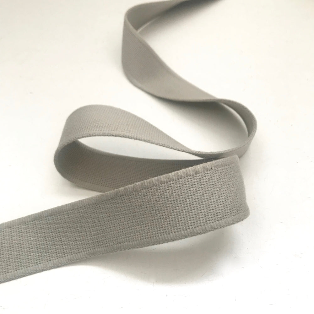Cotton Strap Webbing 30mm - Agate Grey