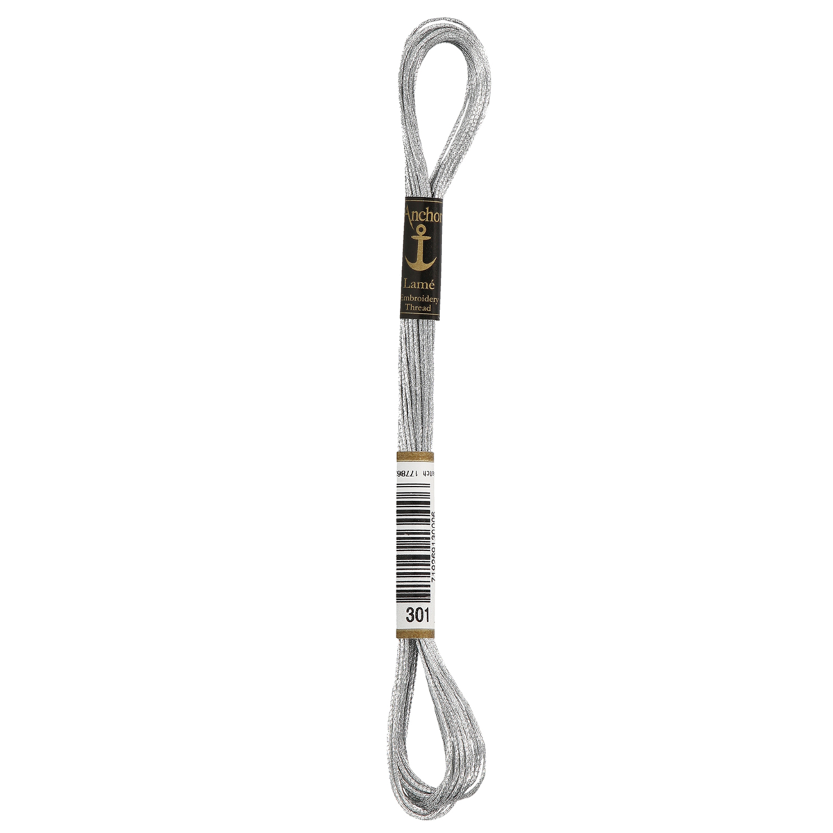 Metallic Embroidery Thread - Silver