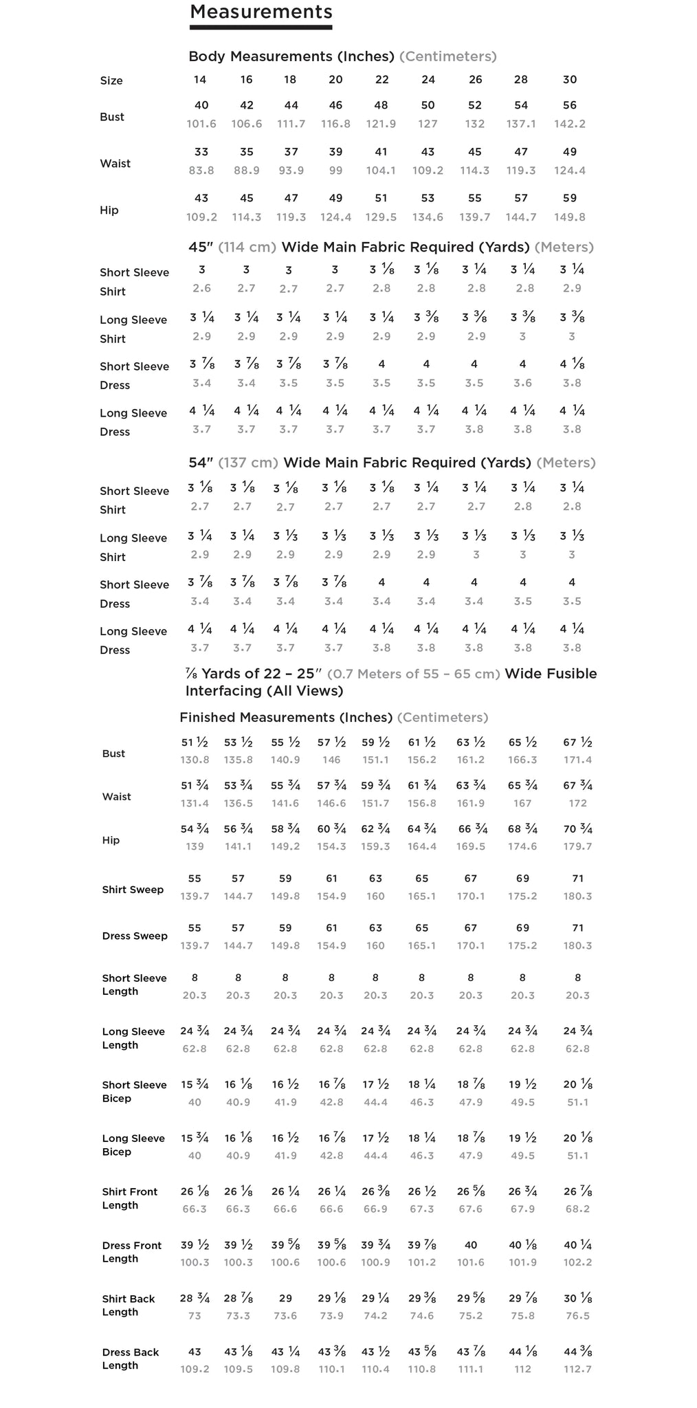 Grainline Studio - Augusta Shirt and Dress - Sizes 4-34
