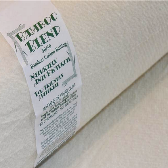 Bamboo Cotton Quilt Wadding - 1.1m x 1.5m