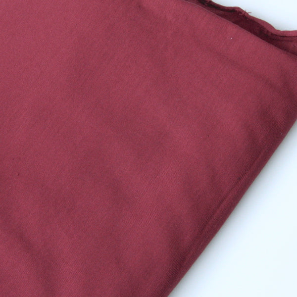 Bamboo Jersey - Burgundy
