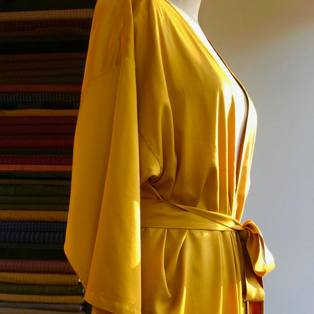 Organic Bamboo Silk - Saffron
