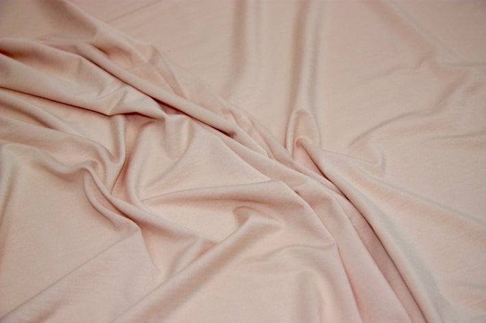 Bamboo Jersey - Pale Blush