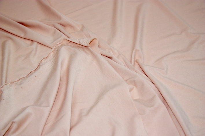 Bamboo Jersey - Pale Blush