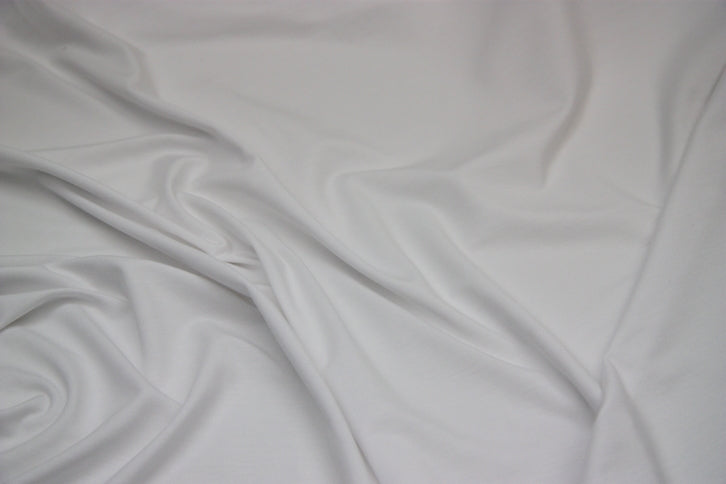 Bamboo Jersey - White