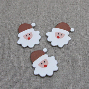 Wooden Embellishment - Beards - Pack of 3