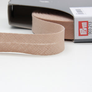 Prym Cotton Bias Binding 20mm - 213 Sand