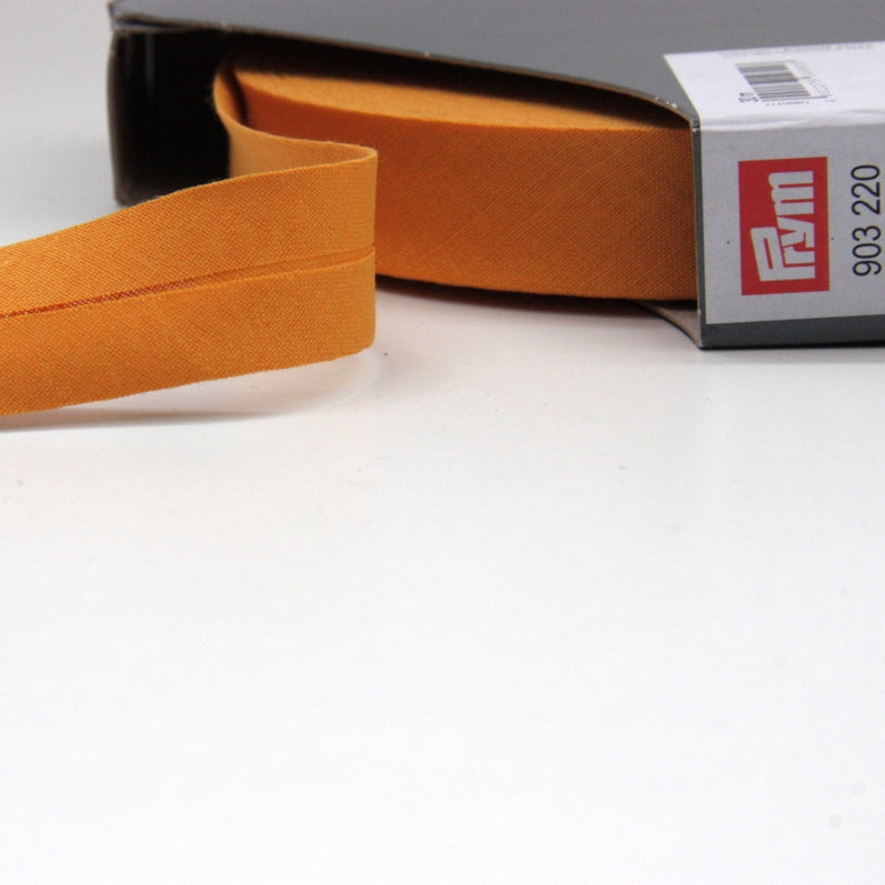 Prym Cotton Bias Binding 20mm - 220 Gold