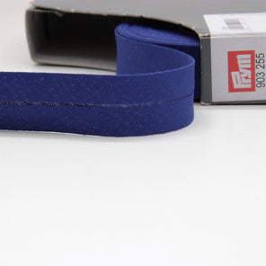 Prym Cotton Bias Binding 20mm - 255 Royal Blue