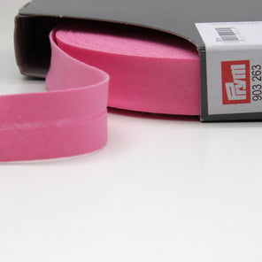 Prym Cotton Bias Binding 20mm - 263 Pink
