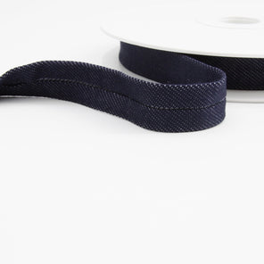 Jersey Binding 20mm - Dark Denim