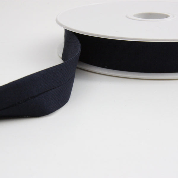 Viscose Jersey Binding 20mm - Navy Blue