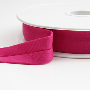 Viscose Jersey Binding 20mm - Magenta