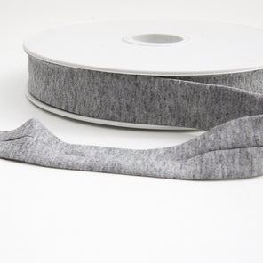 Viscose Jersey Binding 20mm - Grey Marl