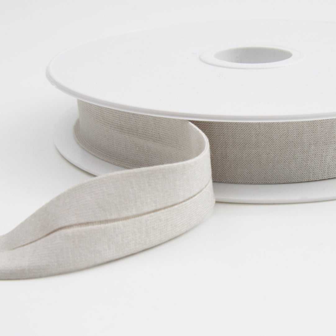 Viscose Jersey Binding 20mm - Light Beige