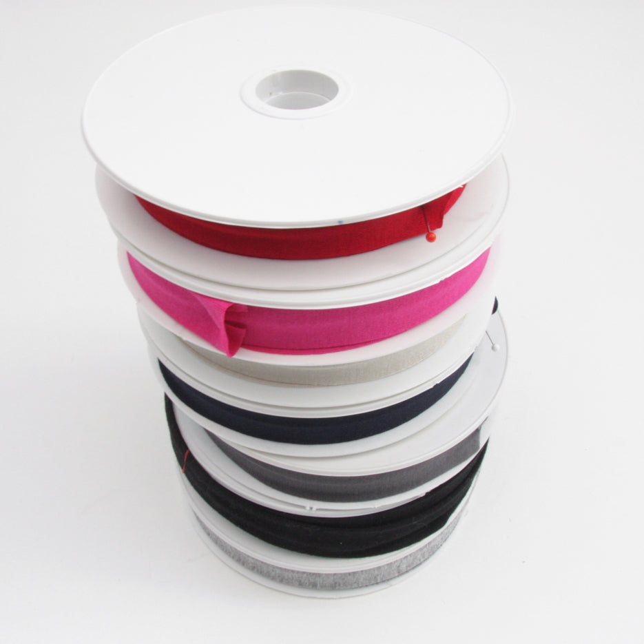 Viscose Jersey Binding 20mm - Dark Grey