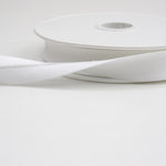 Linen Bias Binding 20mm - White