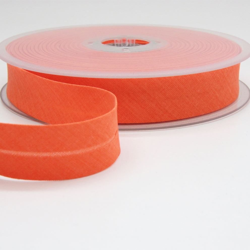 Fluoro Bias Binding 20mm - Neon Orange